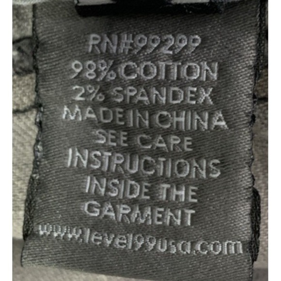 Anthropologie Level 99 Jeans Womens 30 Flare Leg  Mid Rise Front Pocket Jeans - Picture 10 of 12